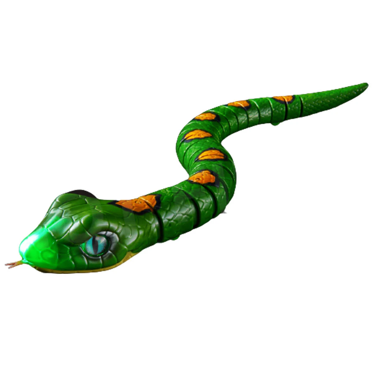 ZURU ROBO ALIVE GREEN SNAKE TOY - 38510 INTERACTIVE COLD BLOODED ROBOT PET TOY