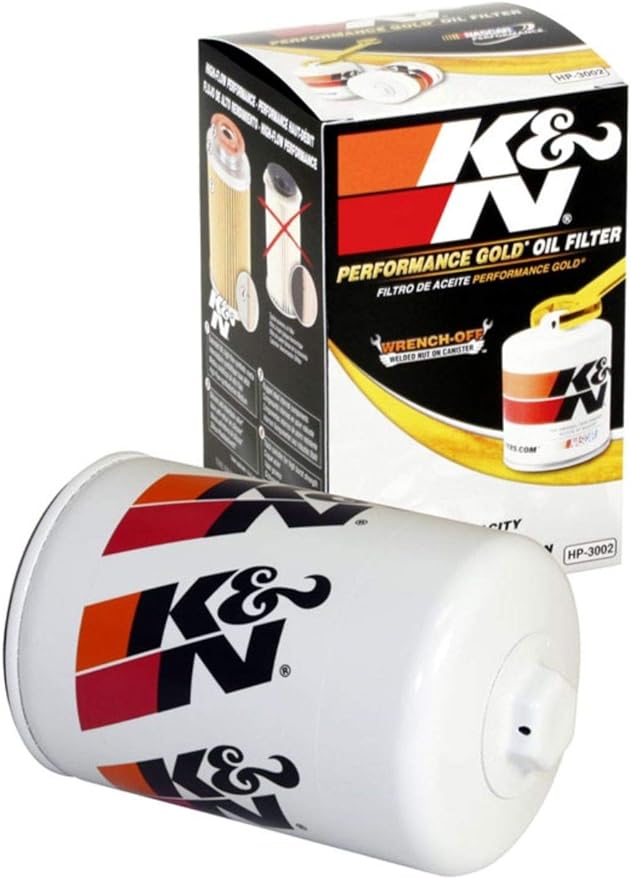 K&N Premium Oil Filter: Protects your Engine: Compatible with Select CHEVROLET/GMC/PONTIAC/HUMMER Vehicle Models (See Product Description for Full List of Compatible Vehicles), HP-3002