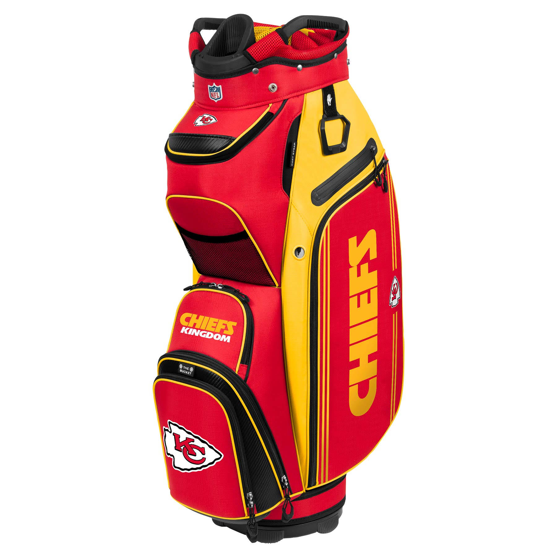 Team Effort Bucket III Cooler Cart Bag - Kansas City Chiefs