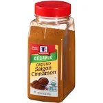 Mccormick Cinnamon, Organic, Saigon, Ground - 10 oz