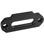 Ucreative Aluminum Hawse Fairlead for ATV 2000-3500 LBs Winch 4 7/8" (124mm) Mount Glossy (Black)