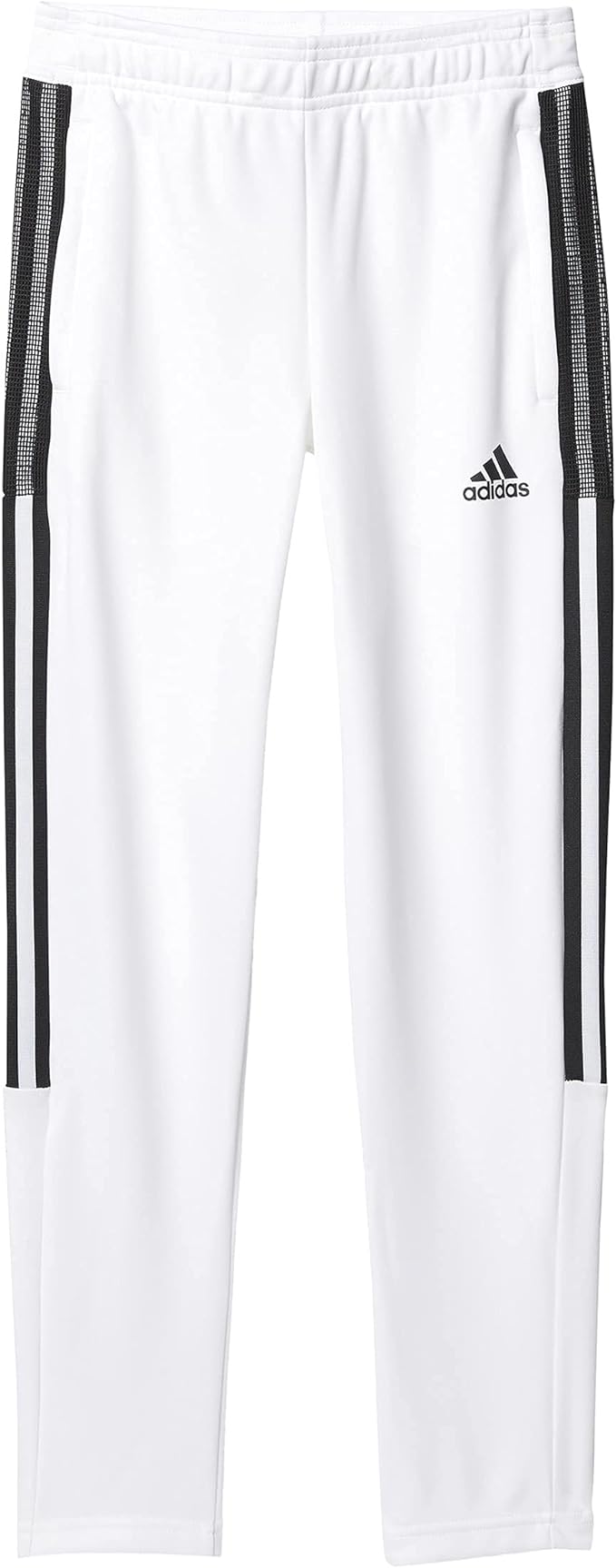 Adidas Kids&#x27; Tiro Track Pants White/Black GN5498 Girls Medium- NEW!