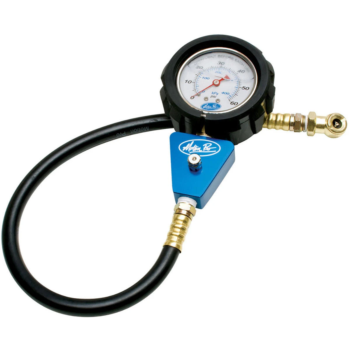 Motion Pro 08-0402 Professional Tire Pressure Gauge 2 1/2&#034; 0-60 Psi