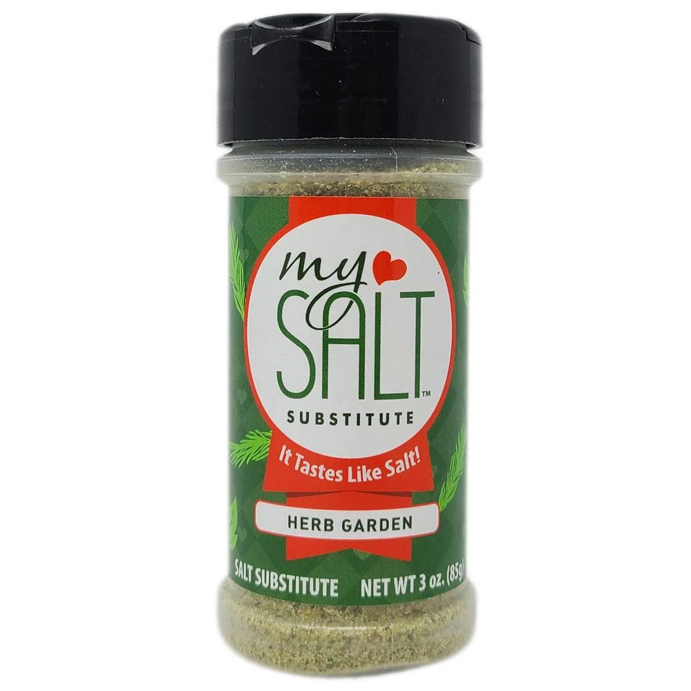 MySALT Herb Garden Salt Substitute with Aromatic Italian Herbs - Great for Pasta, Bread, Vegetables, Chicken and Other Poultry