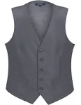 Gioberti Men's Formal Suit Vest Fit for Business or Casual Dress