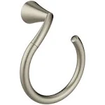 Moen YB2386BN Glyde Brushed Nickel Towel Ring