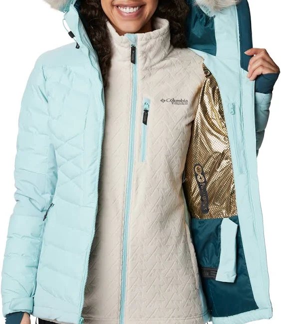 Columbia Women's Bird Mountain II Insulated Jacket - L - Blue