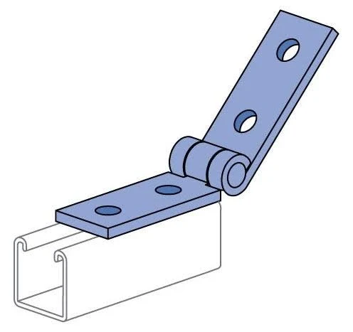 UNISTRUT P1354-EG 4-Hole Hinge