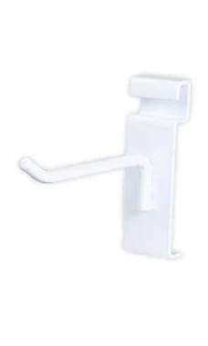 4 inch White Peg Hook for Wire Grid - Pack of 50