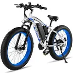 26''Electric Bike for Adults with 48V 13Ah Removable Battery,750W Fat Tire