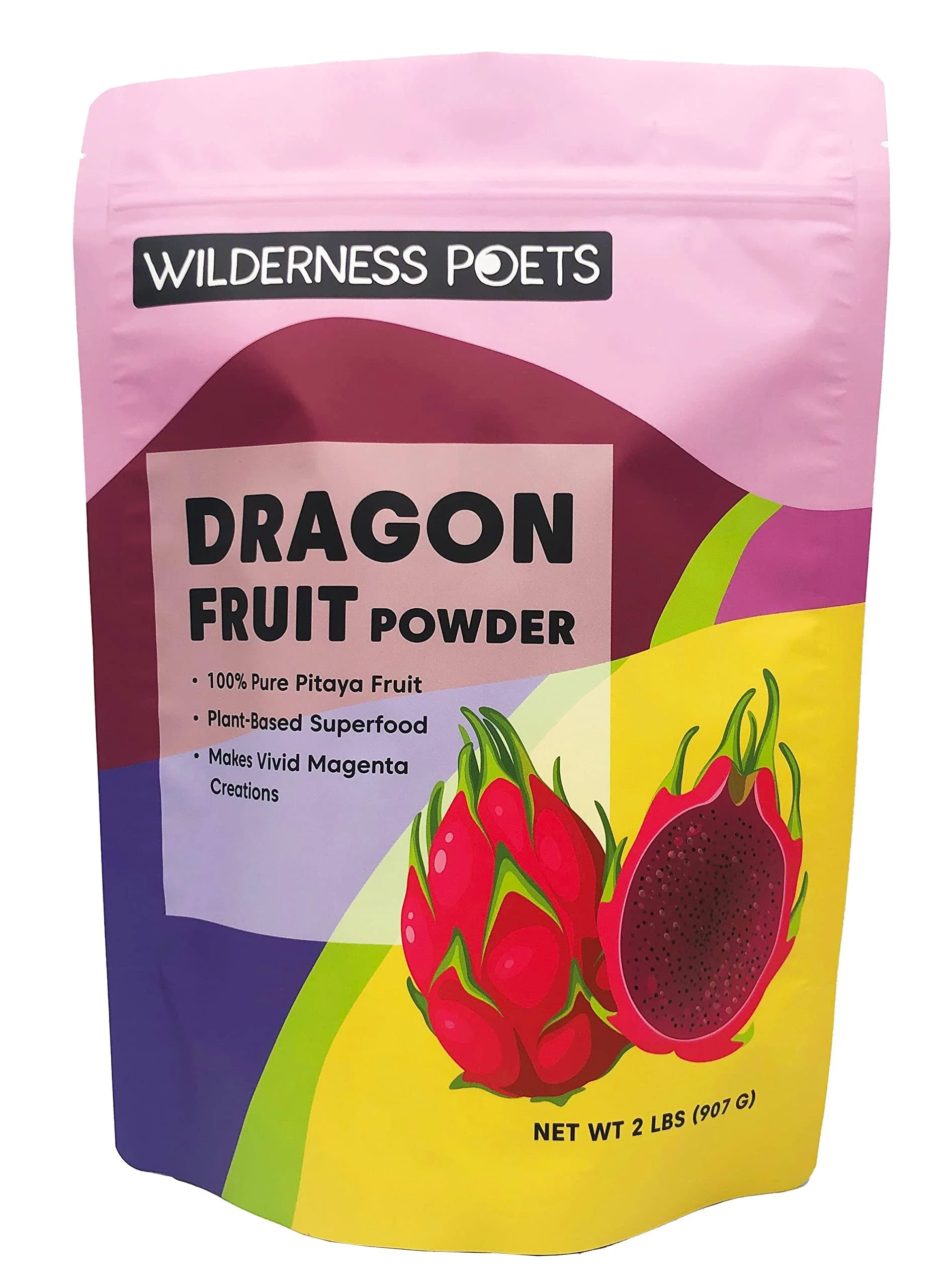 Wilderness Poets Freeze Dried Dragon Fruit Powder