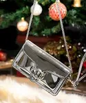 Coach Tabby Metallic Wristlet