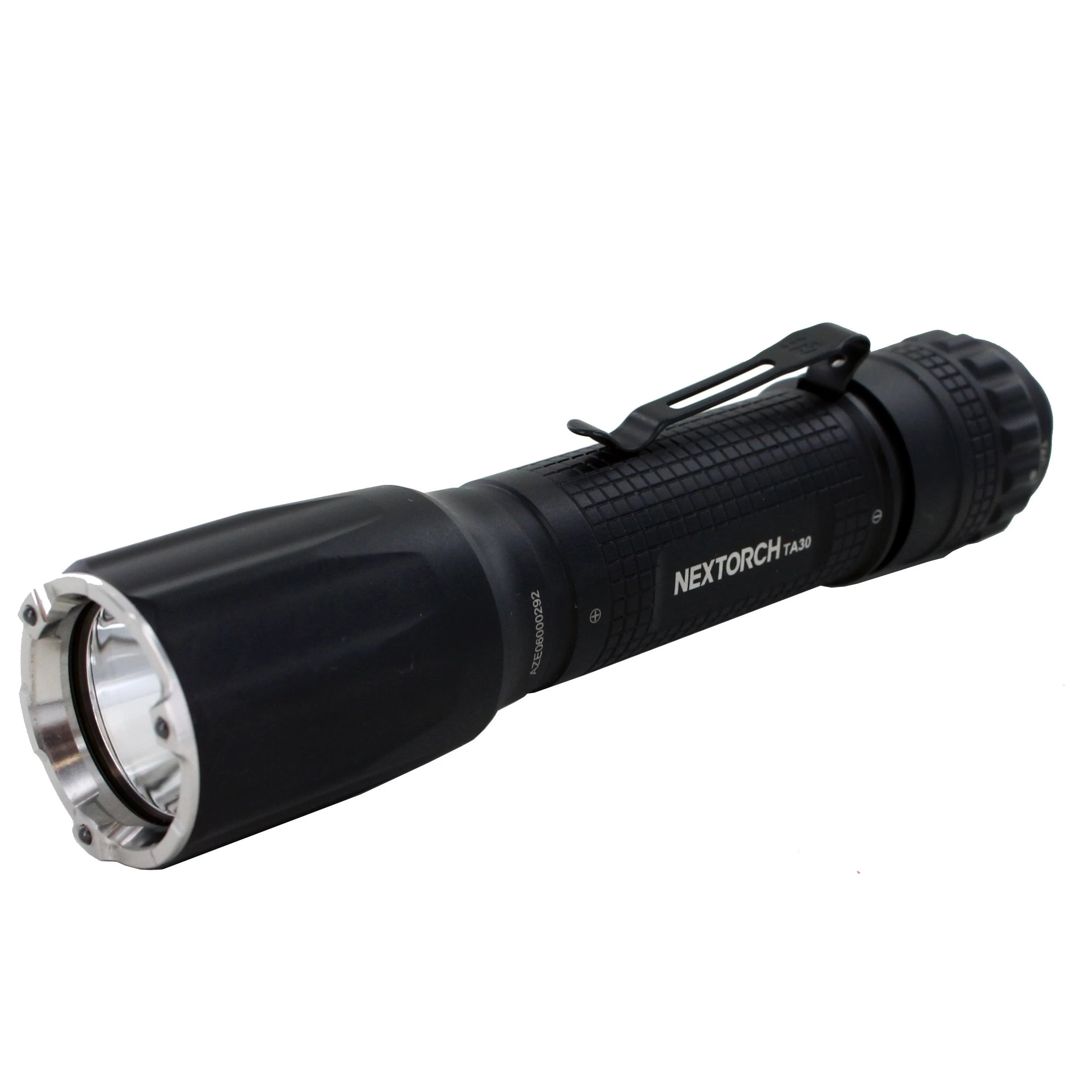 Nextorch TA30 TA30 Tactical Flashlight Black W/Clip Up To 1300 Lumens