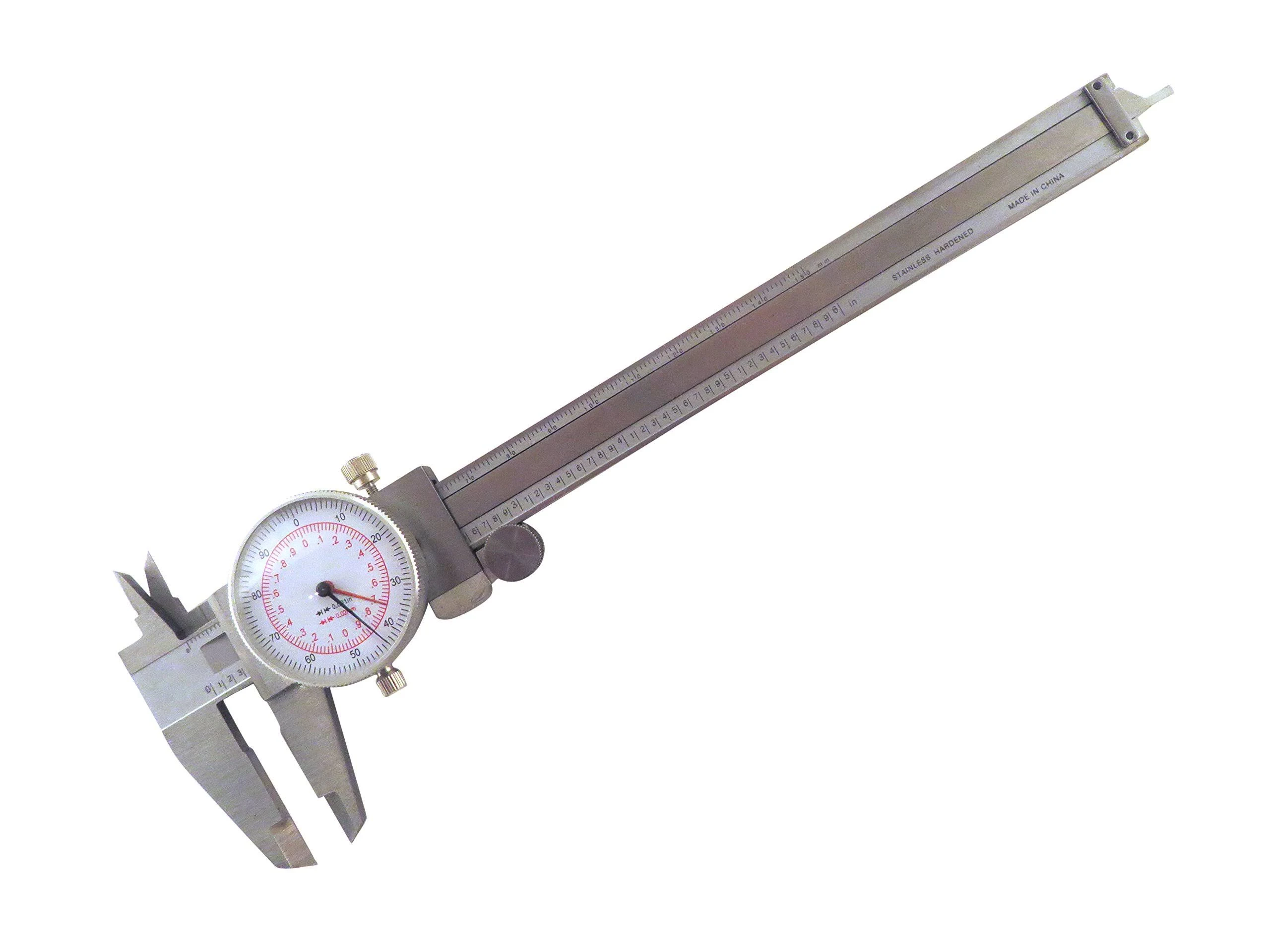 6&#034; / 150 mm Metric Imperial SAE Dual Reading Dial Caliper Stainless Steel... 