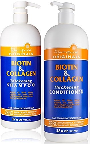 Renpure Biotin & Collagen Thickening Shampoo and Conditioner Set