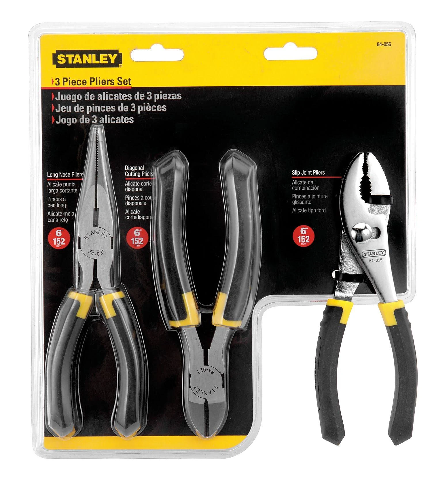 Stanley 3-Piece Heavy Duty Combination Pliers