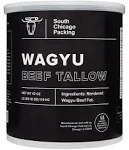 South Chicago Packing Wagyu Beef Tallow, 42 Ounces, Paleo-friendly, Keto-friendly, 100% Pure Wagyu