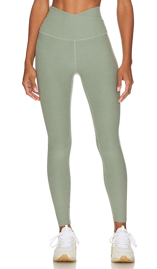 Beyond Yoga Women's Spacedye Caught in The Midi High Waisted Legging