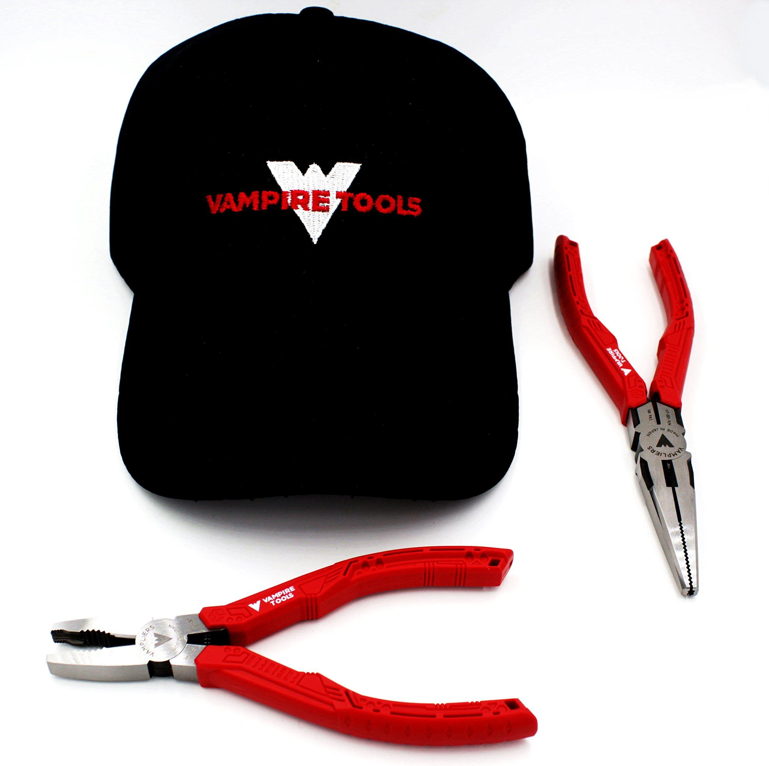 Vampliers 2 PC Set Specialty Screw Extraction Pliers, 6.25", 7.5" Long Nose ...