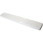 Design House 18-3/8 in. Cultured Marble Universal Sidesplash in Solid White