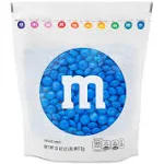 M&amp;M’S Milk Chocolate Blue Chocolate Candy - 2lbs of Bulk Candy in Resealable ...