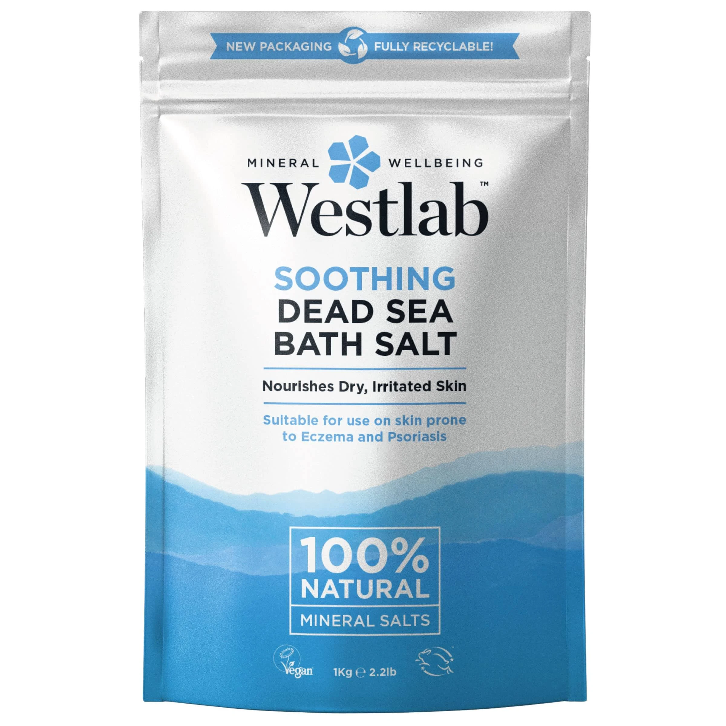 Dead Sea Salt 1kg (Westlab)