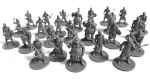 DND Guards Minis 25 Fantasy Miniatures for Tabletop/Dunge<wbr/>ons and Dragons Rolepl