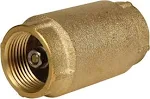 1" AMERICAN GRANBY NO LEAD CHECK VALVE CVNL100BS BRASS for WATER WELL PUMP PRESSURE TANK INSTALLATION