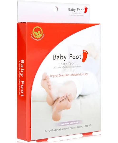 Baby Foot Peel Mask-Original Exfoliant Foot Peel-Callus Remover for Rough Cracked Dry Feet-Dead Skin Remove-Foot Peeling Mask for Baby Soft Feet