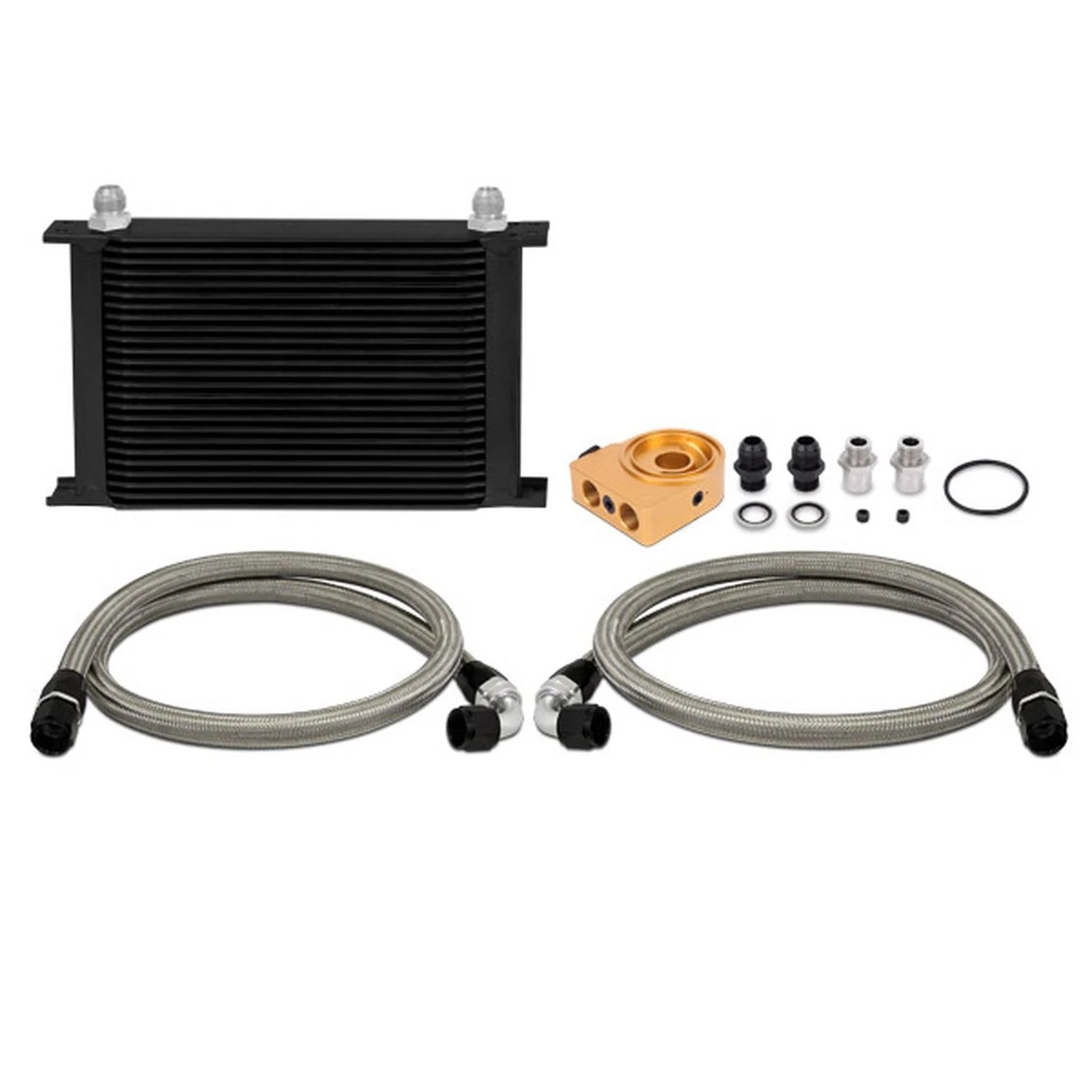 Mishimoto MMOC-UHT - Universal 25-Row Thermostatic Oil Cooler Kit