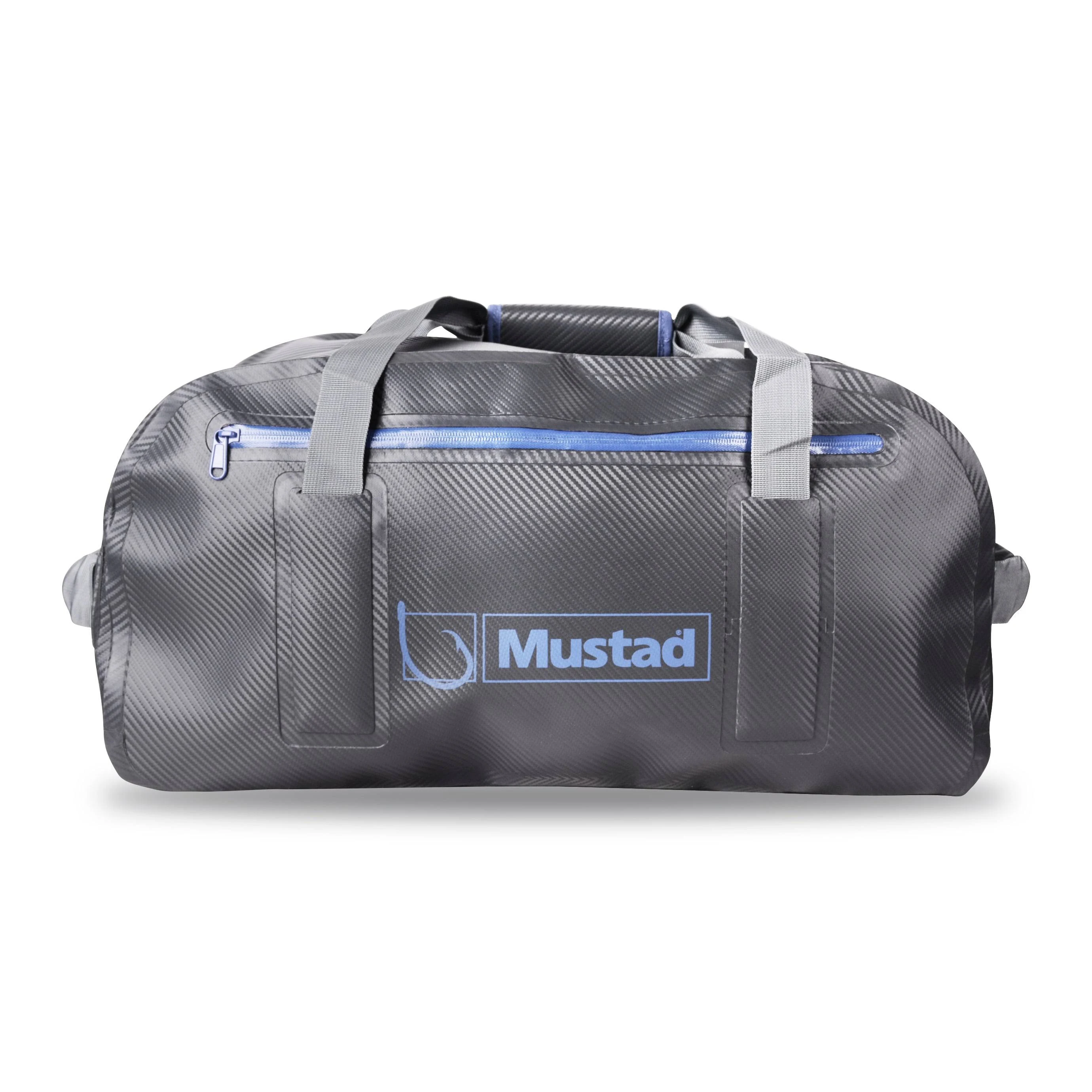 Mustad MB016 Dry Duffel Bag 50L Dark Grey/Blue