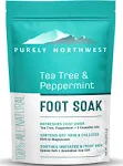 Tea Tree Oil Foot Soak with Epsom Salt, Helps Soak Away Toenail Fungus