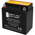 Mighty Max Battery Yb9A-A 12-Volt 9 Ah 130 CCA Rechargeable Sealed Lea