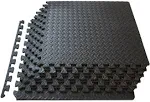 ProsourceFit Puzzle Exercise Mat ½”, EVA Foam Interlocking Tiles Protective Flooring for Gym Equipment and Cushion for Workouts