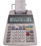 Sharp EL-1750V 12 Digit Printing Calculator