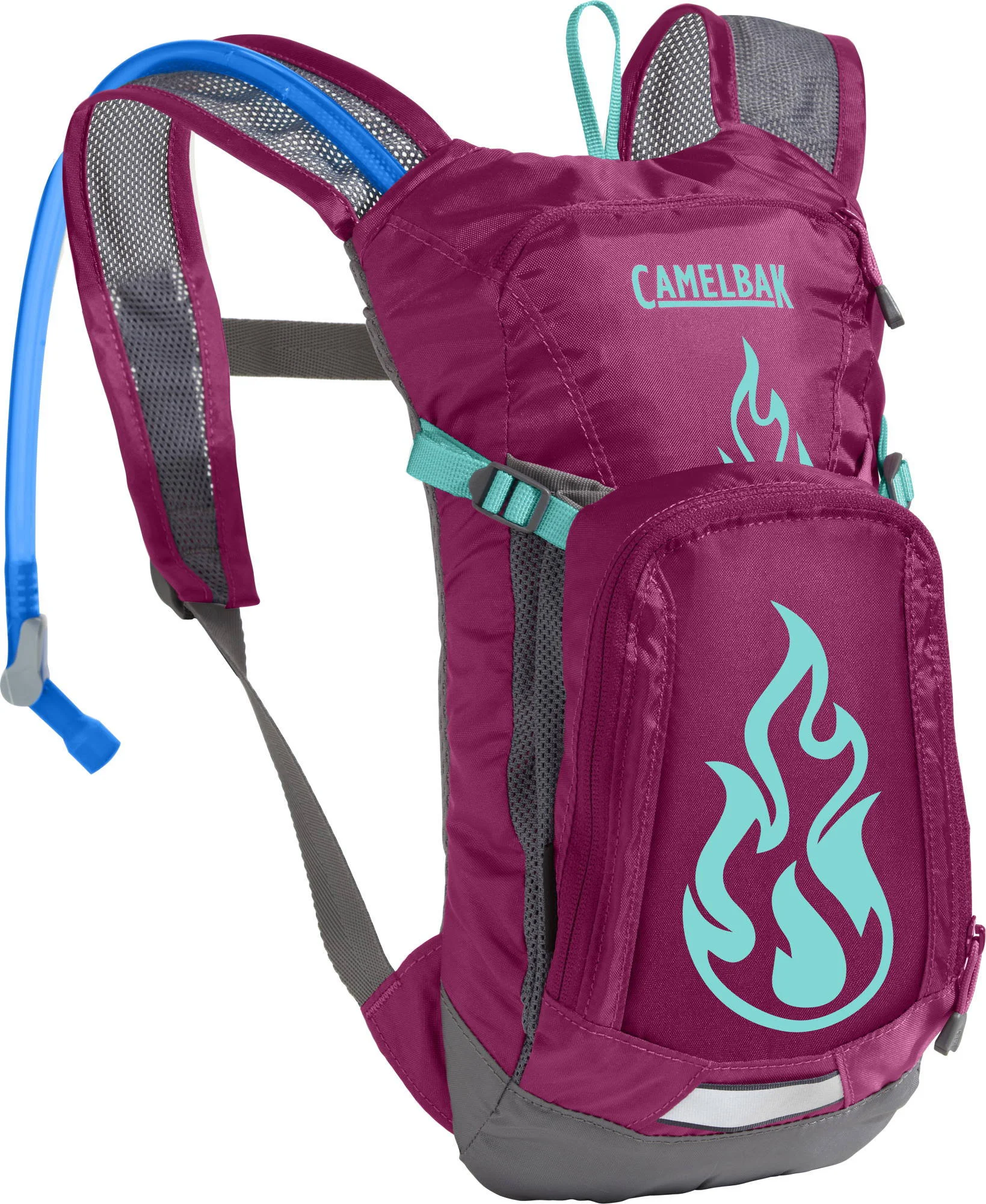 CamelBak Mini M.U.L.E. 50 oz Hydration Pack (Racing Red/Check)