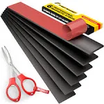 Magnetic Strips with Adhesive Backing - Magnetic Tape for Crafts - Tool and K...