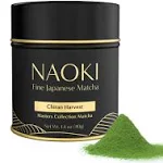 Naoki Matcha Chiran Harvest Masters Collection Matcha Authentic Japanese Ceremonial Grade Matcha Green Tea Powder from Kagoshima Japan (40g / 1.4oz)