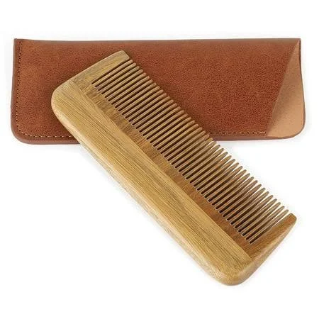 Onedor Handmade 100% Natural Green Sandalwood Wooden Comb