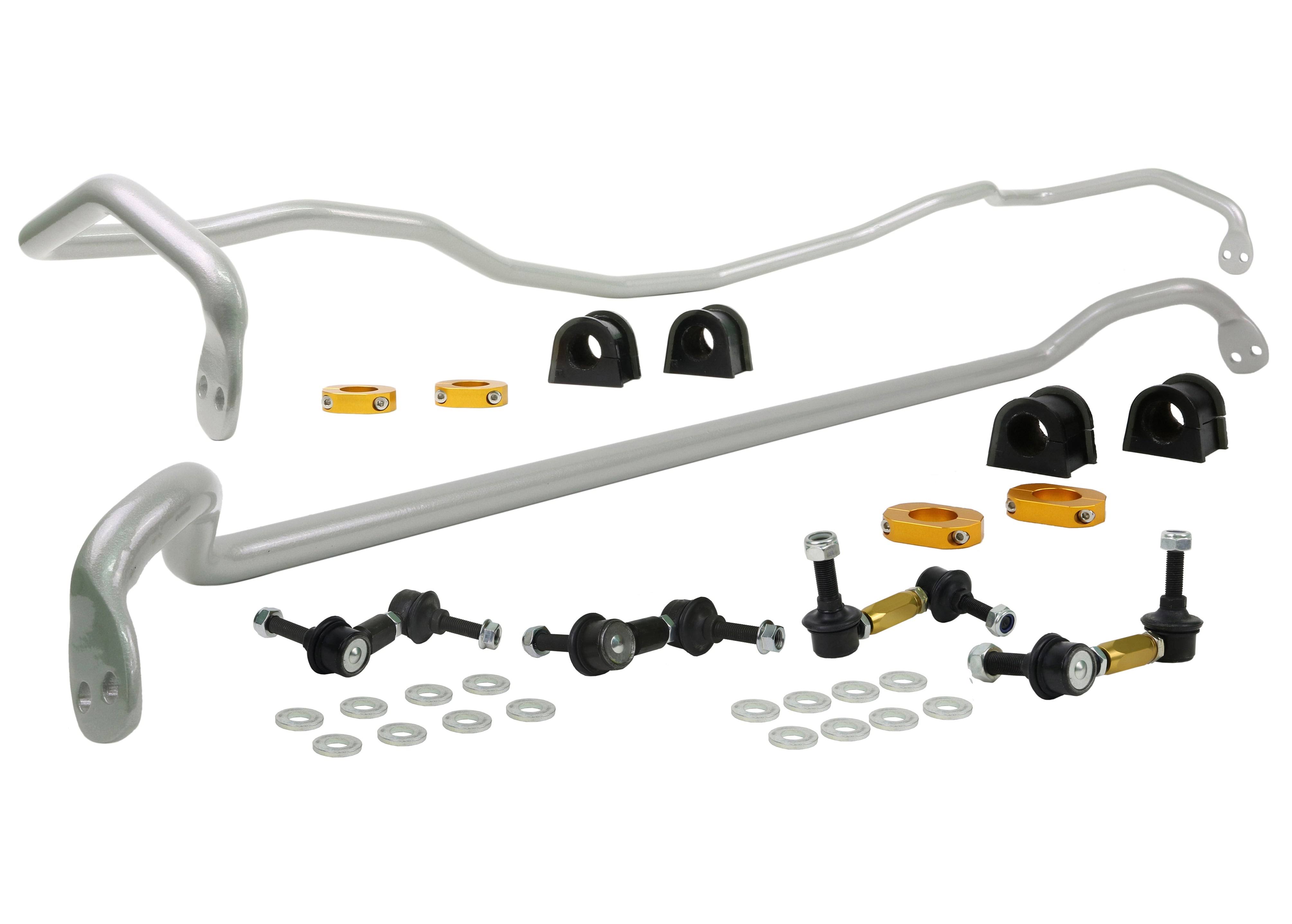 Whiteline 06-14 Volkswagen Jetta / 06-15 Scirocco Front and Rear Swaybar Assembly Kit