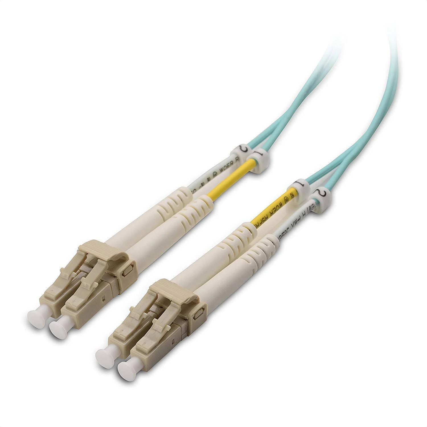 Cable Matters 10GB 40GB Multimode OM3 Duplex 50/125 OFNP Fiber Patch Cable LC to LC - 3M JJ69135