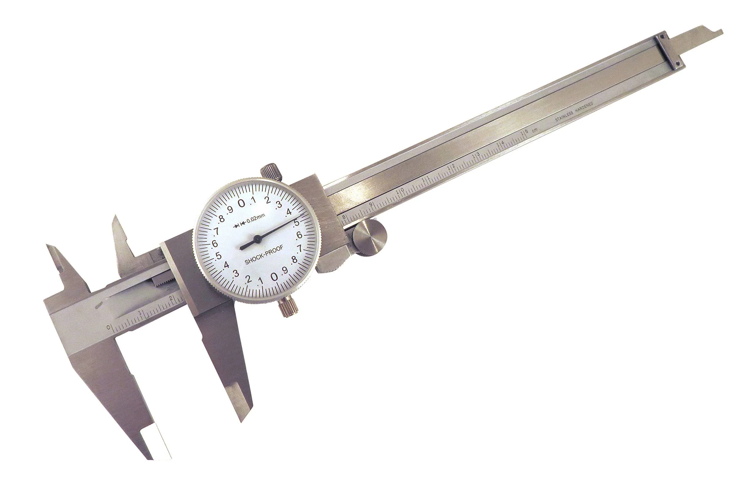 150mm Metric Dial Calipers Stainless Steel ID, OD, Step and Depth 731288