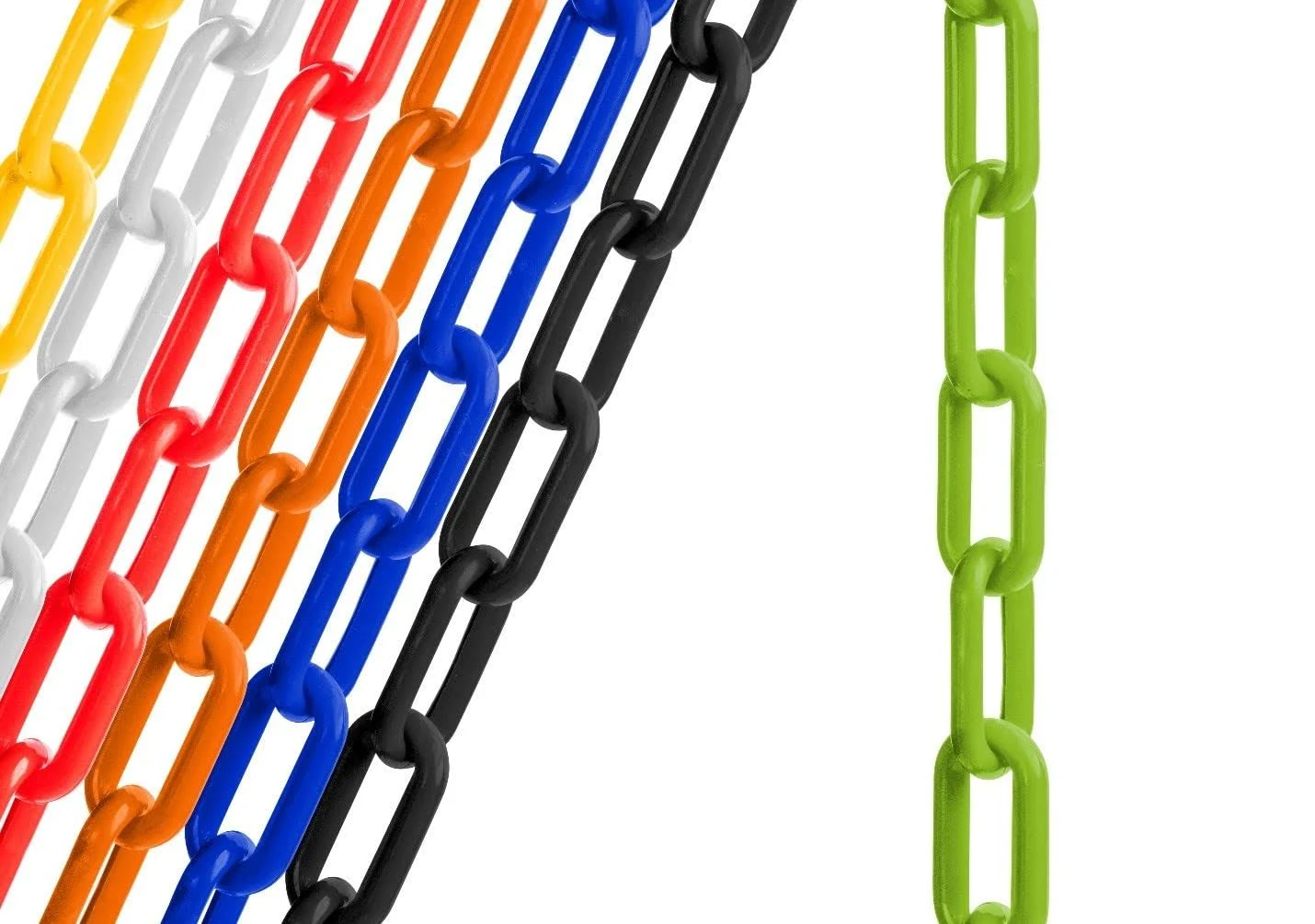 10 FT, 2-Inch Plastic Chain - Includes two S-Hooks