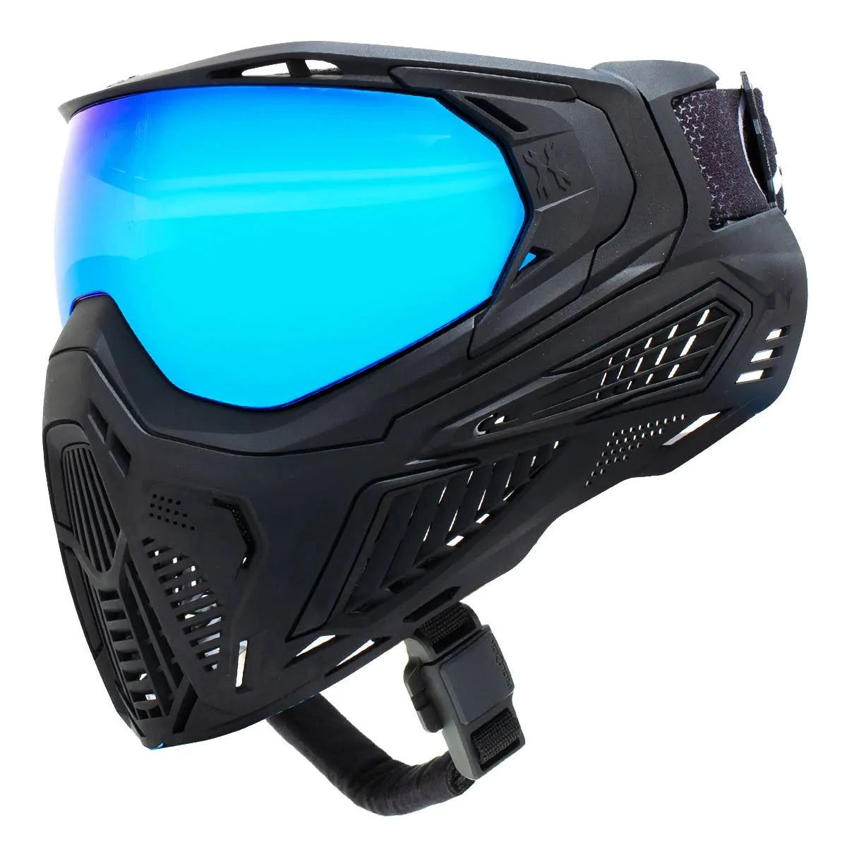 SLR Goggle - Tsunami (Black/Black/Black) Arctic Lens | Paintball Goggle | Mask | HK Army