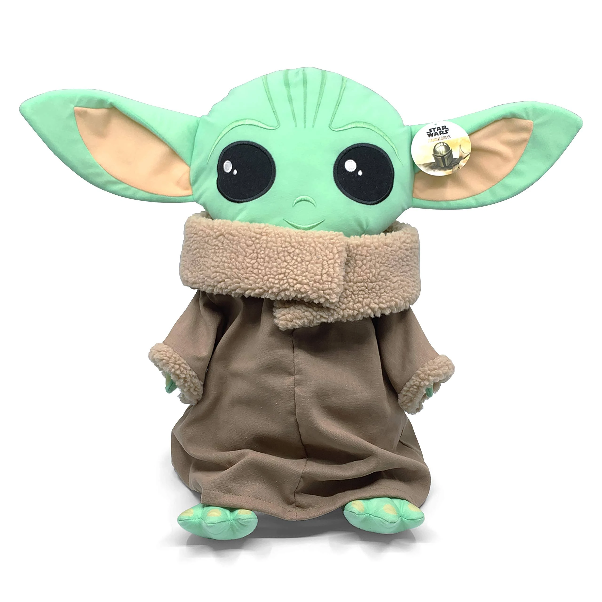 Star Wars The Mandalorian Stylized The Child Plush Stuffed Pillow Buddy Featuring Baby Yoda - Super Soft 16 inch