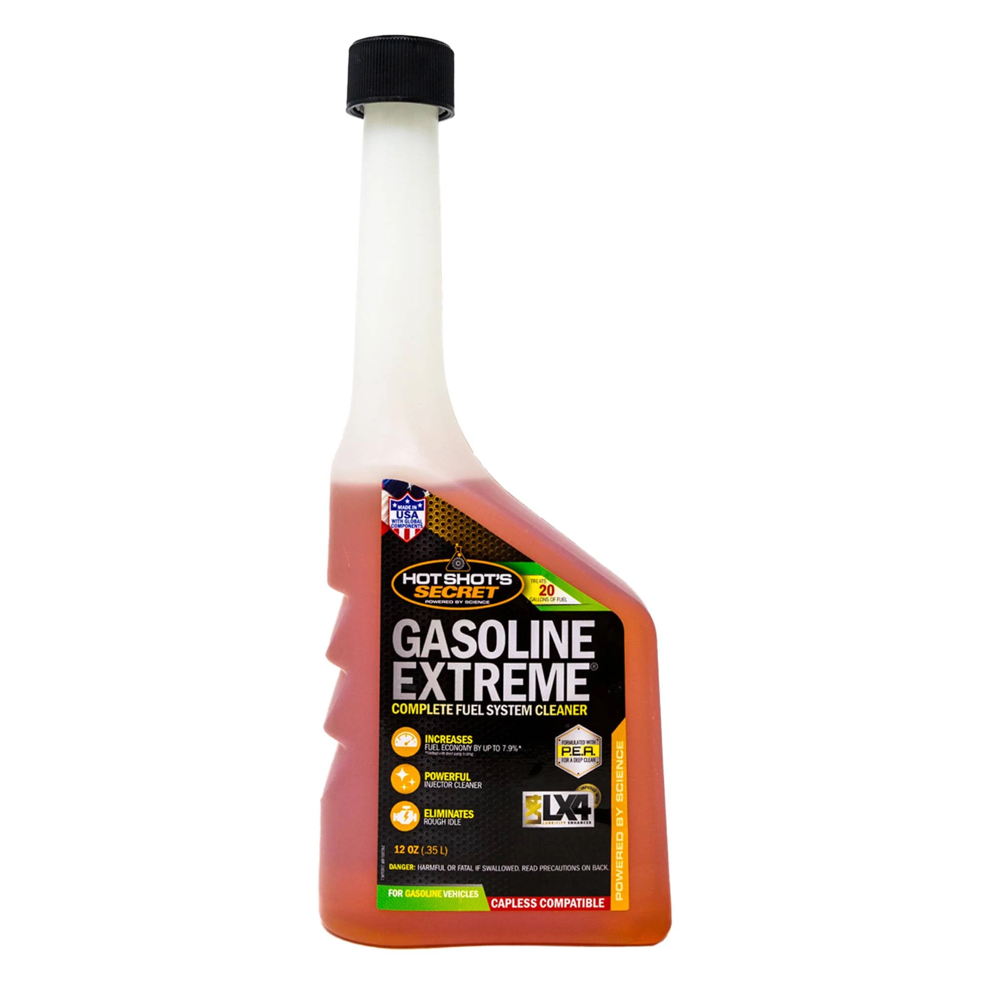 Hot Shots  Hot Shot&#039;S Secret Gasoline Extreme - 12 Oz Capless GE12Z