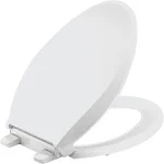 Kohler - 4636-RL-0 - Cachet ReadyLatch Quiet-Close Elongated Toilet Seat, White