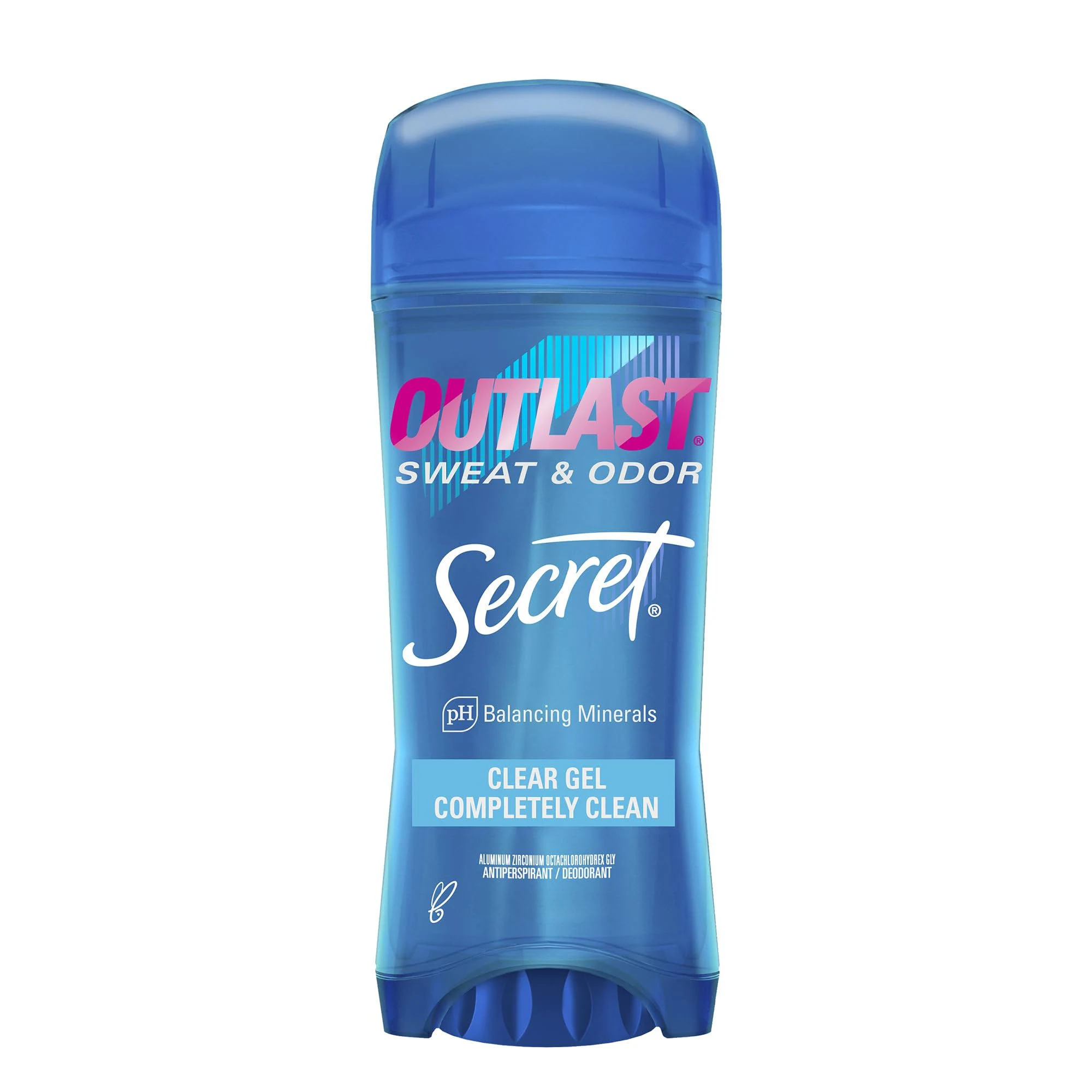 Secret Outlast Xtend Clear Gel Completely Clean Antiperspirant/Deodorant, 3.4 oz