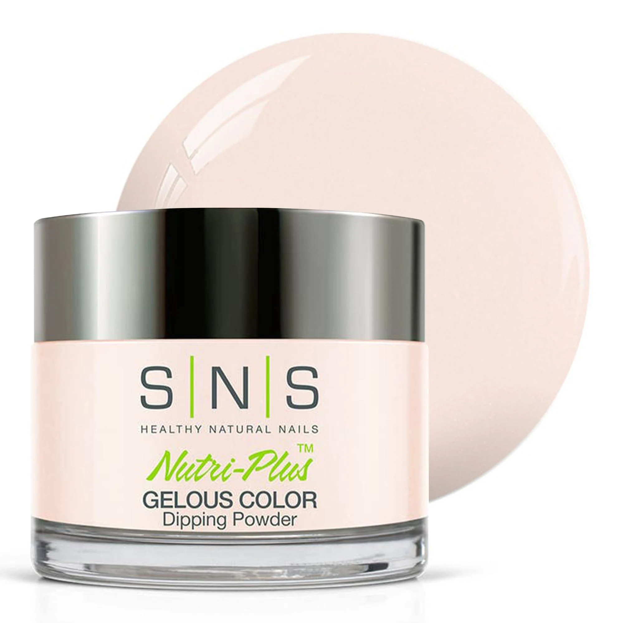 SNS Nails Dipping Powder Gelous Color - 56 - Barely There Pink - 1 oz