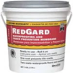 Custom Bldg Products LQWAF1-2 Redgard Waterproofing, 1 Gal